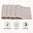 Elegant Brown PVC Placemats Set 18x12 Inches Heat Resistant Table Mats for Dining and Christmas Decor-181295429