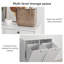 Panier à linge incliné en bois