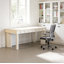 Bureau en pierre frittée de style crème-488747364