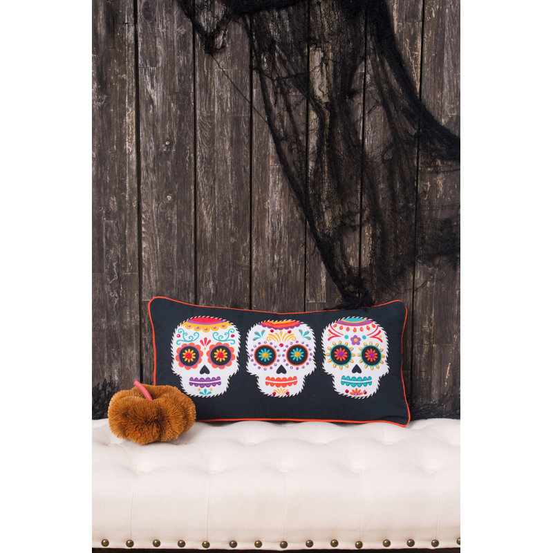 Sugar Skull Trio Pillow