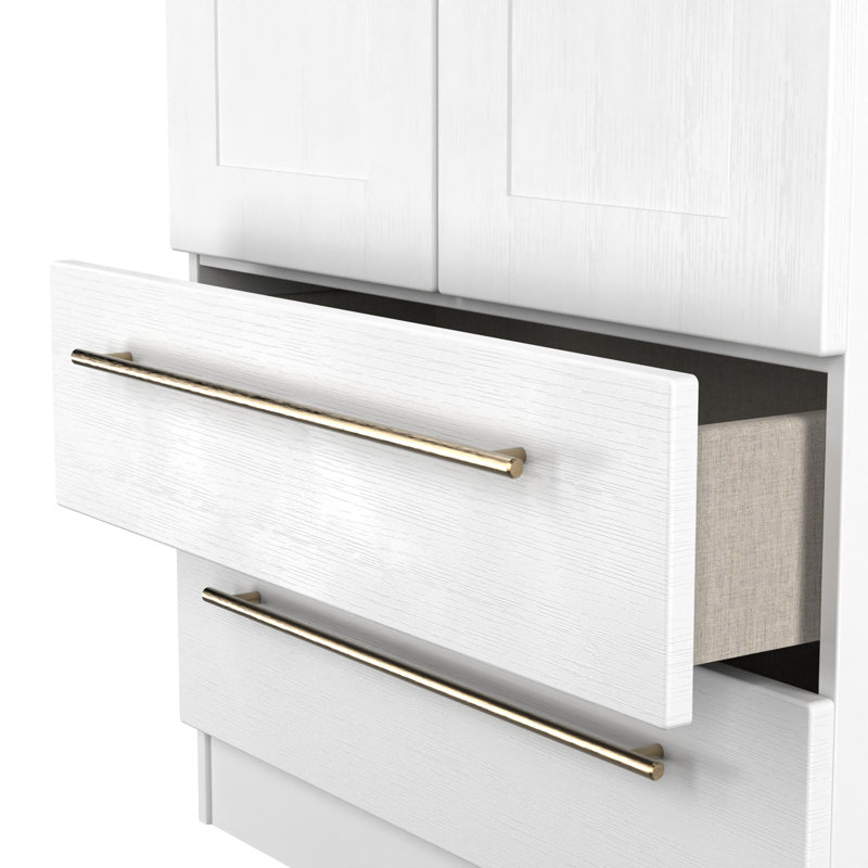 Fully Assembled 2 Door Wardrobe