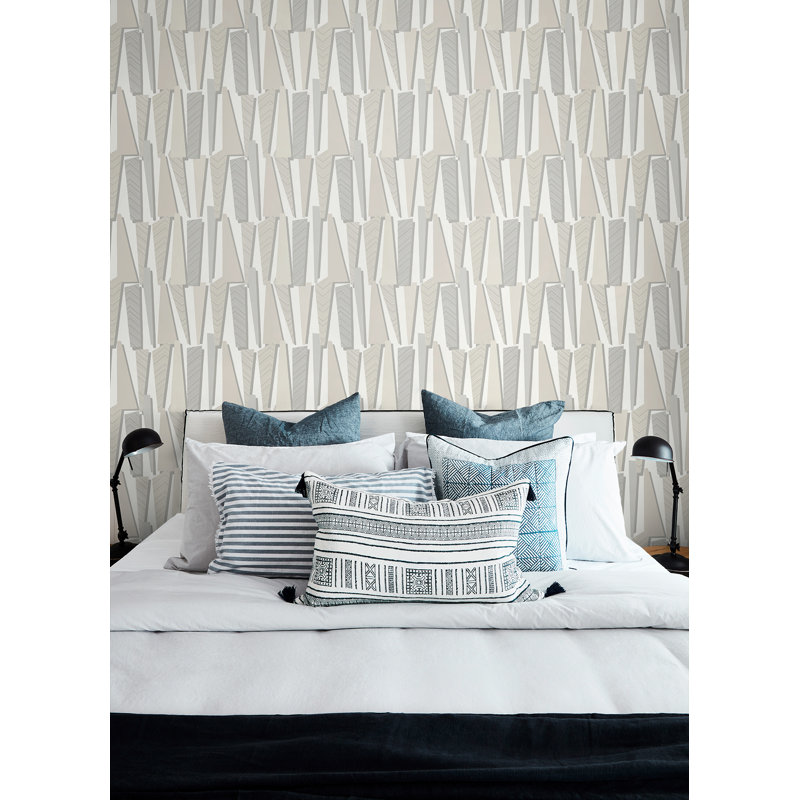 Rouleau de papier peint lisse L 33 pi x l 20,9 po Reyer, Lin