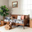 Lit de jour Hiten Artisan en bois bobiné, taille simple