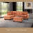 Tramisha Upholstered L-Shaped Sectional Reversible-361630768