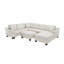 Canapé modulaire en U de style contemporain en chenille-560204324
