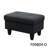 Black Grey Sackcloth Fabric L style Right Hand Facing Living Room Sofa Set, with ottoman-88076961-87463990
