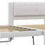 Lit plateforme tapissier avec lit gigogne-1461567766