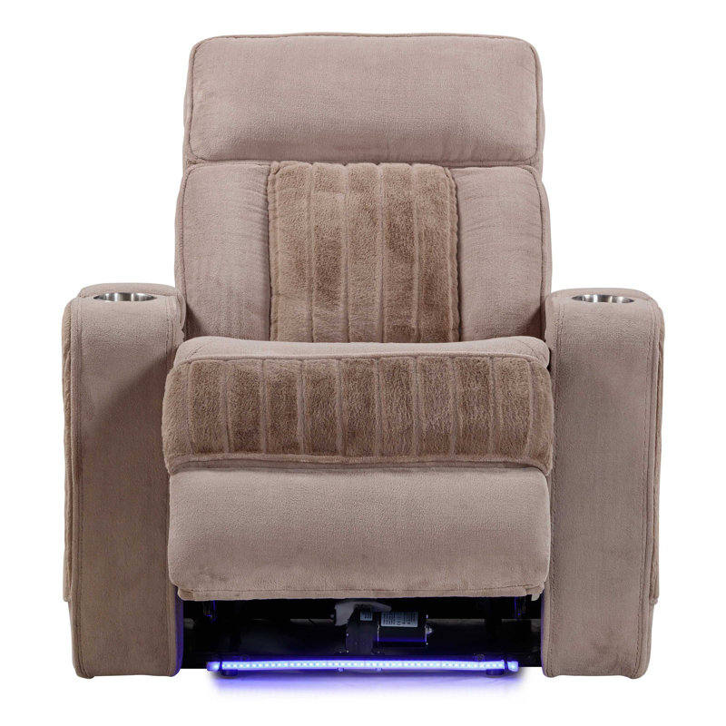 Desiri Power Recliner Two Pack, Beige
