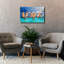 «Wine On The Jetty» par Ronald West, art mural sur toile-2037787762