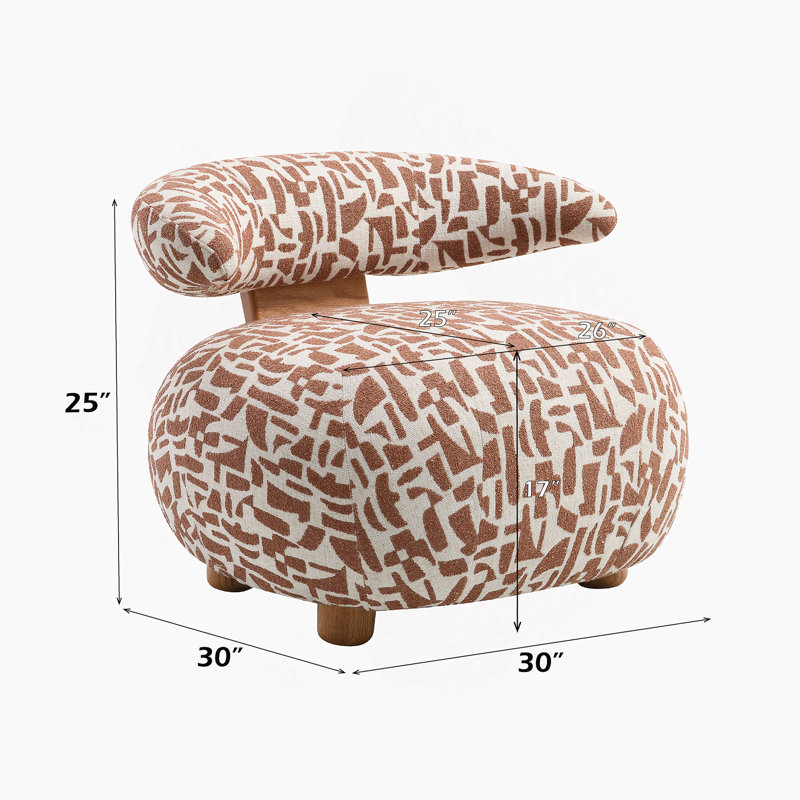 Fauteuil d'appoint Lynn
