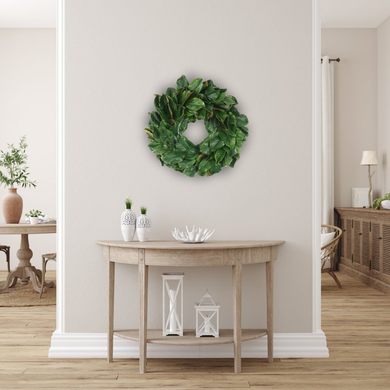 24" Magnolia Leaf Wreath