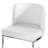 26'' Modern Upholstered Low Back Counter & Bar Stool With Metal Sled Frame -1369423369-1403939597