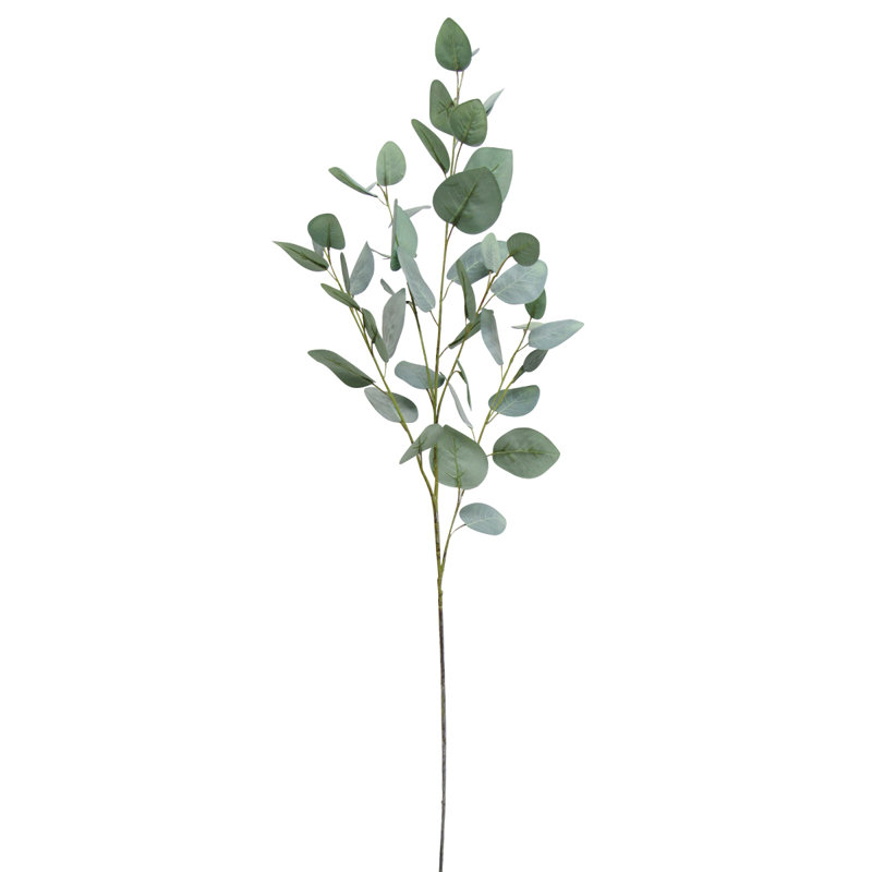 Plante d'eucalyptus artificiel argent 37,5 ", Vert givré