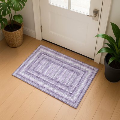 Premium Machine Washable Bissen Geometric Rug