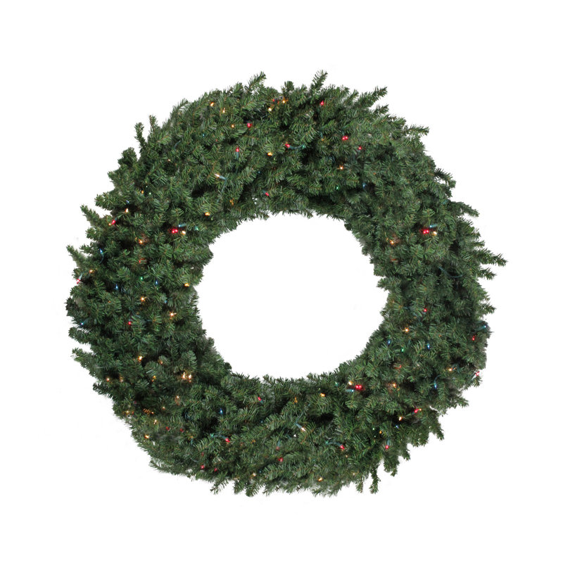 Multicolore pré-éclairé pin commercial canadien pré-éclairé, L 144 po x H 144 po x P 10 po