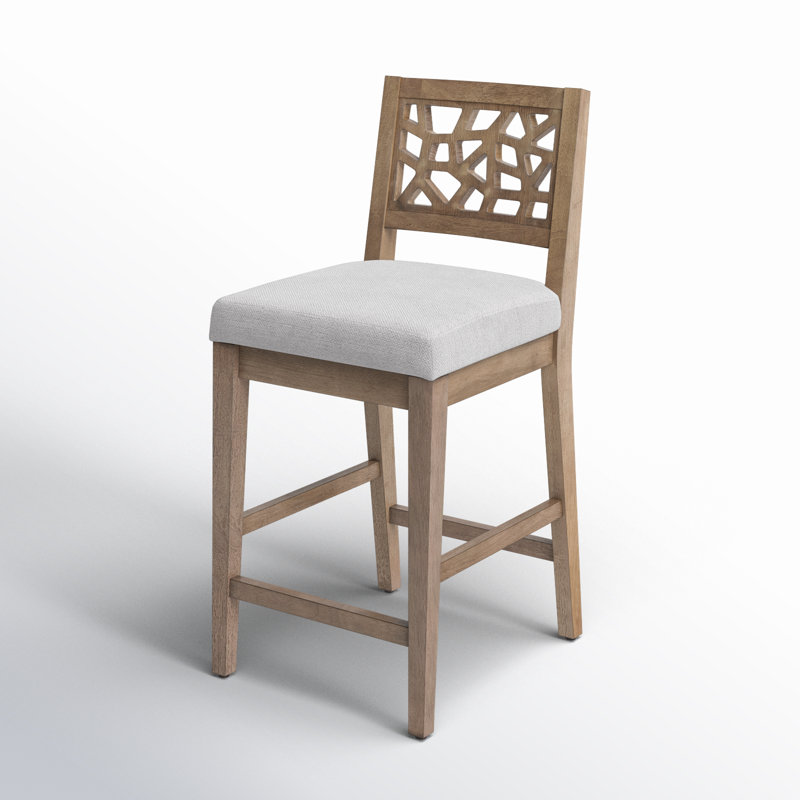 York Solid Wood Bar & Counter Stool - Modern Farmhouse