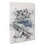 San Francisco Oakland Bay Bridge Abstract - Wrapped Canvas-56635248