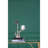 Aluminum Candle Holder with Marble Stand, 8x5x15"
