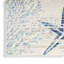 Tapis ivoire / bleu Lilyanna-729037191