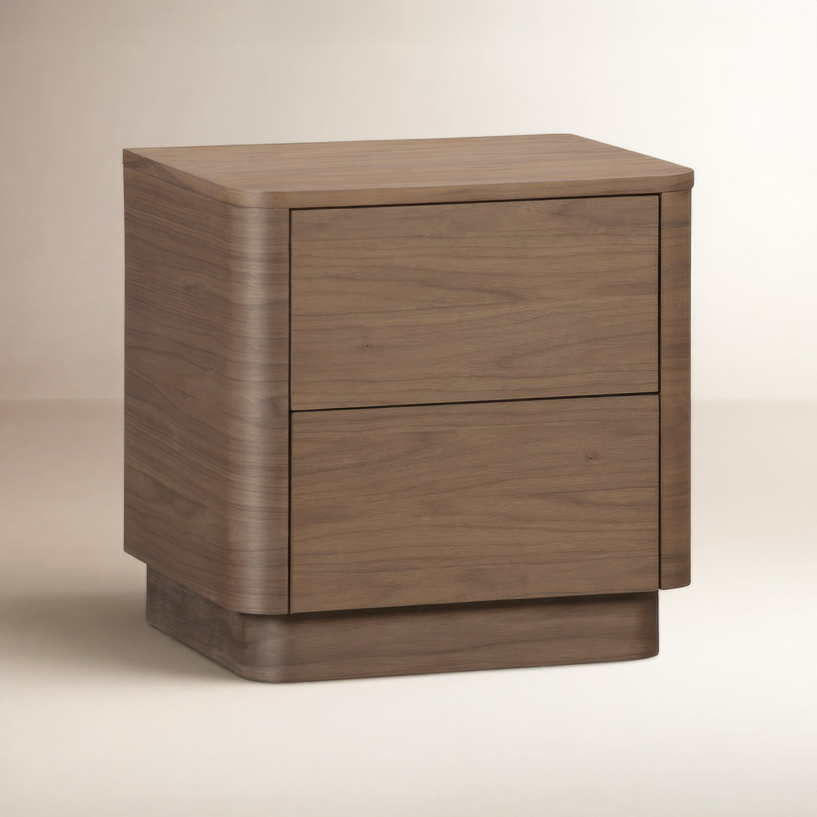 Mille 2 - Drawer Nightstand, Walnut