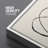 " Modern Duotone Geometric Spiral Ring Circle Collage 3 Piece Framed Wall Art. " 3 - Pieces-119018140-71199588
