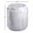 Sm. Marble Round Canister w/Lid LP -ST-25393183