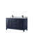 Daria 60'' Double Bathroom Vanity with Carrara Marble Top-97964198-97964205-97964199