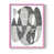 Cadre photo rose simple est en rupture de stock