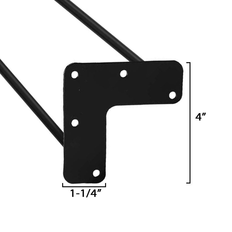 Stegmair Table Leg, 8" H x 4" W x 2" D
