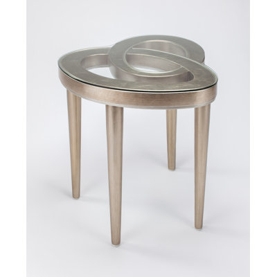 Glass End Table
