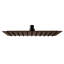Pomme de douche à pluie carrée mince 12 po 12 po avec bras mural à 90 degrés et bride IPS de 1/2 po IPS x 10 po-105842155