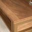 Meuble-lavabo, finition brune