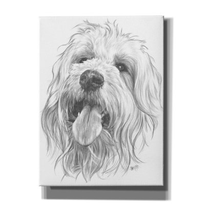 Goldendootle sur toile par Barbara Keith