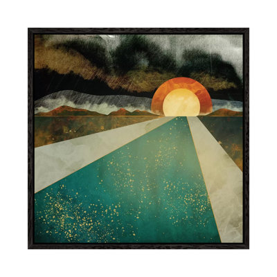 Retro Sunset - Print on Canvas