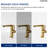 Single Hole Bathroom Faucet with Drain Assembly, Single Handle Bathroom Sink Faucet-124671821