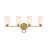 Hauger 4-Light Dimmable Vanity Light in Warm Brass-440927100