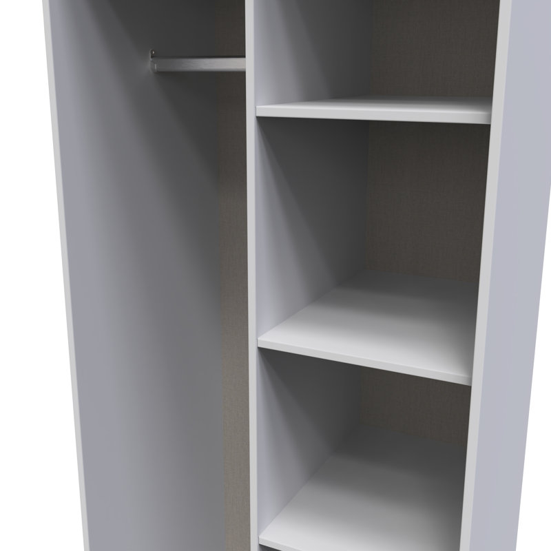 Turah Open Wardrobe , Grey Matt