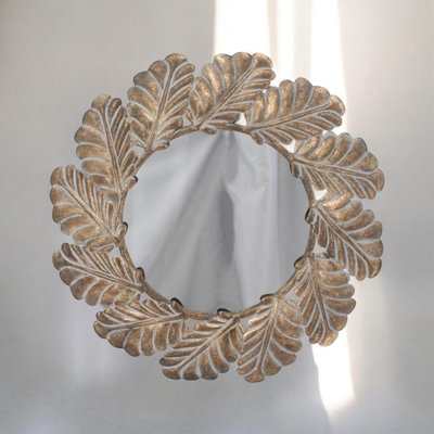 Metal Round Mirror