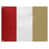 Rouge / blanc / or
