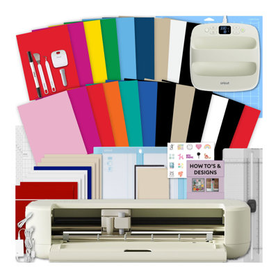 Cricut Explore 5 et Easypress 9 en vinyle et ensemble à repasser