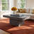 Shaye Rectangular Concrete Coffee Table