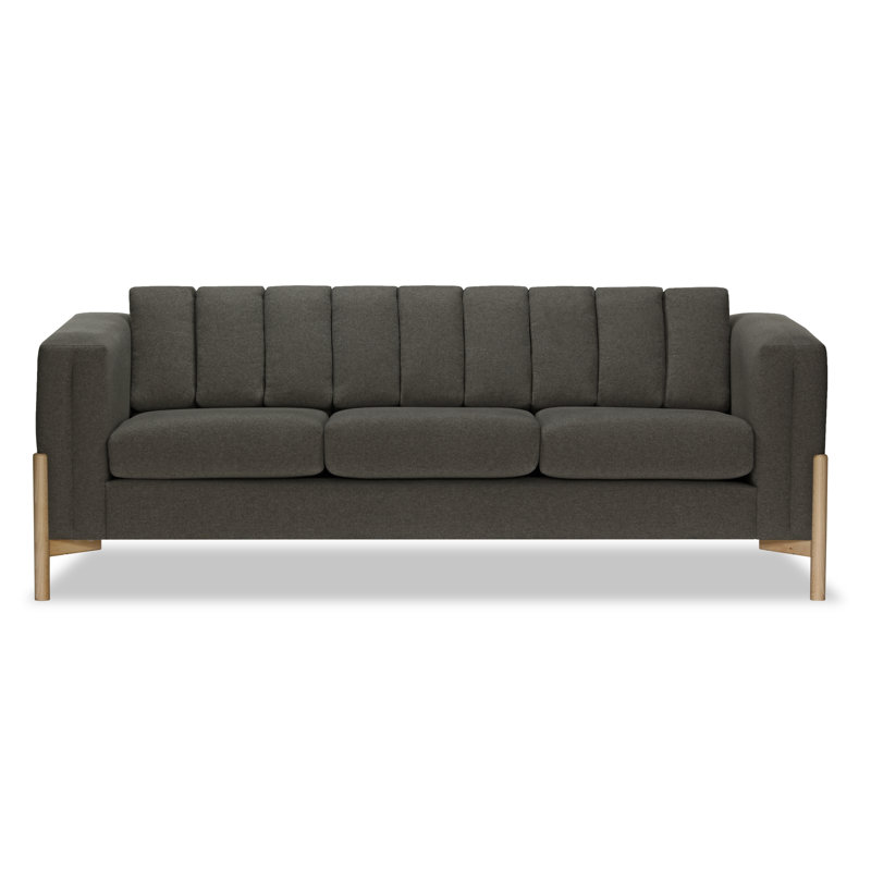 Sydni 3 Seater Sofa, Ontario Dark Grey