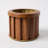 Round Strata Planter SM - Medium Brown-1444742562-1444742565