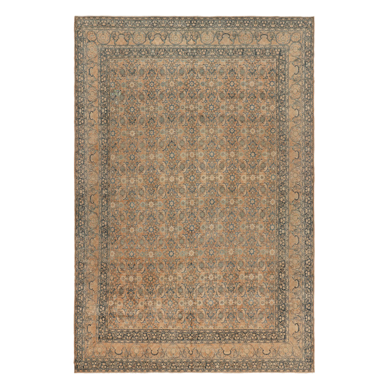 Antique One-of-a-Kind 10'6X15'1 Hand Knotted Area Rug