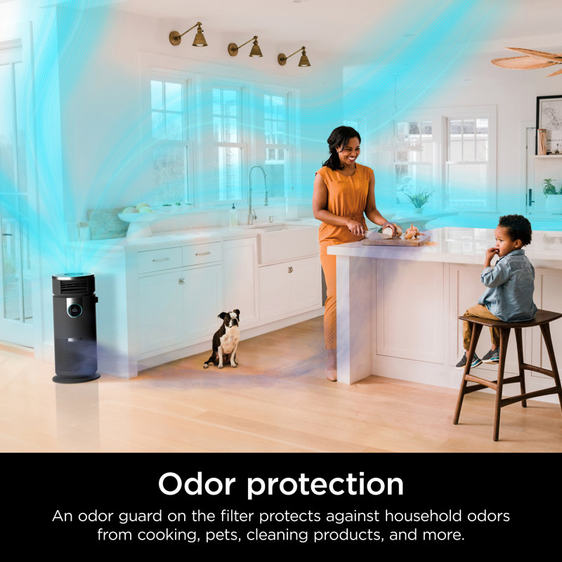 Shark 3-in-1 HEPA Air Purifier with Heating and Cooling, 500 Sq. Ft.
