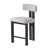 Canterbury 26.5" Stylish Round Counter Stools With Low Back-149345952