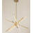 Burcker Aluminum Dimmable LED Modern Linear Chandelier-70693019-102743057