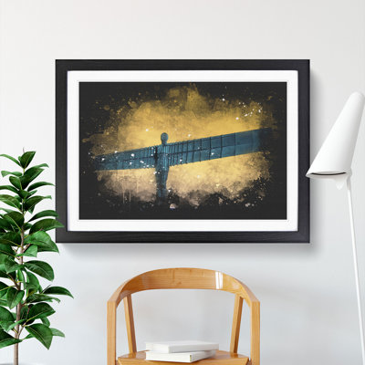 Angel of the North in Newcastle Vol.2 - Picture Frame Graphic Art
