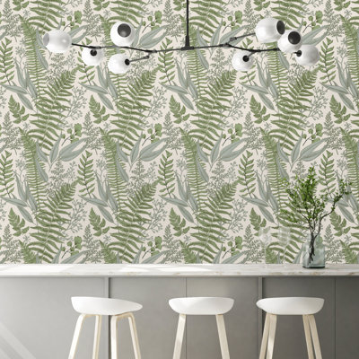 Batty Peel & Stick Floral Roll
