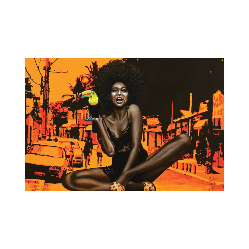 Maluco Beleza by Christian Beijer - Painting on Canvas, 66.04cm H x 101.6cm W x 3.81cm D, Wrapped Canvas